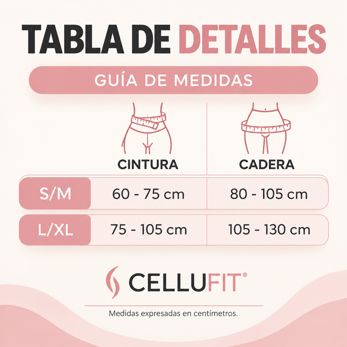 Cellufit — Calza de compresión 3D anticelulitis y moldeadora